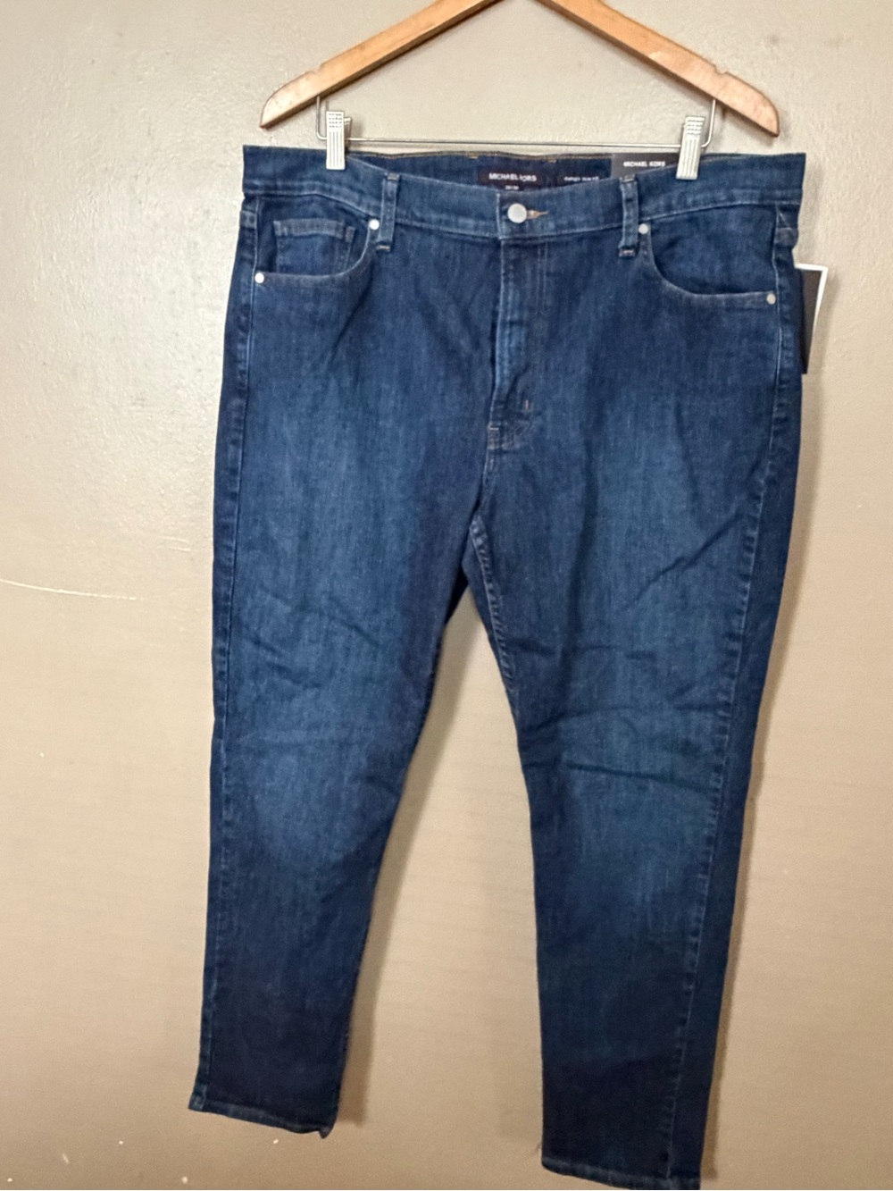 Michael Kors Men's Slim Indigo Blue Jeans